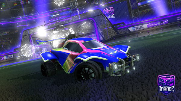 A Rocket League car design from FlapJackYumYums