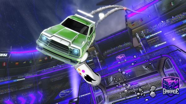 A Rocket League car design from Smecherpestenoapte