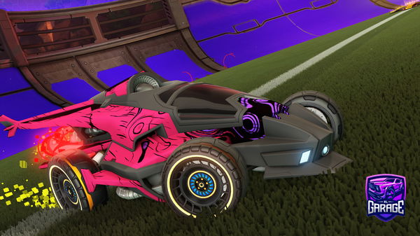 A Rocket League car design from scannerbroz