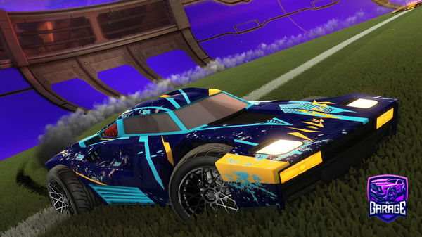 A Rocket League car design from michbea331