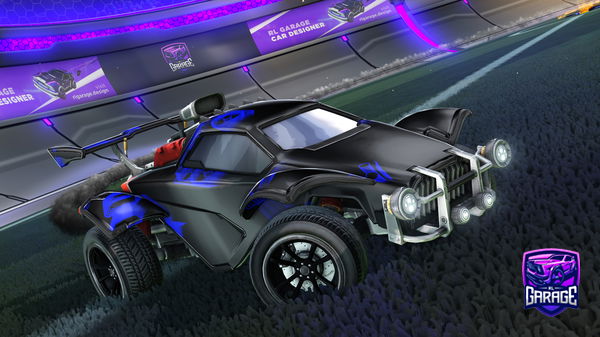 A Rocket League car design from Hadesdorito