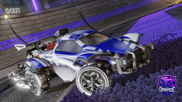 A Rocket League car design from BrokeJoker24