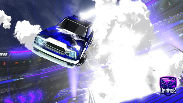 A Rocket League car design from RamsFab2020