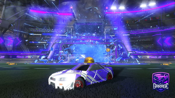 A Rocket League car design from N0D4T