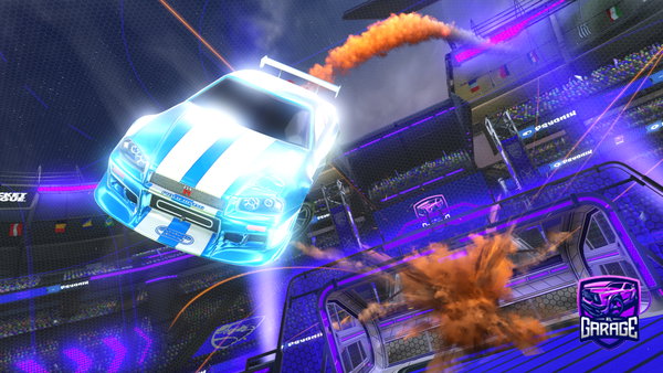 A Rocket League car design from ananas12
