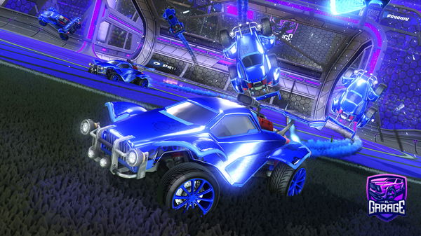 A Rocket League car design from KuraiiTV