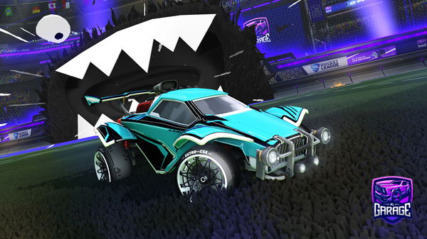 A Rocket League car design from KaeMaia