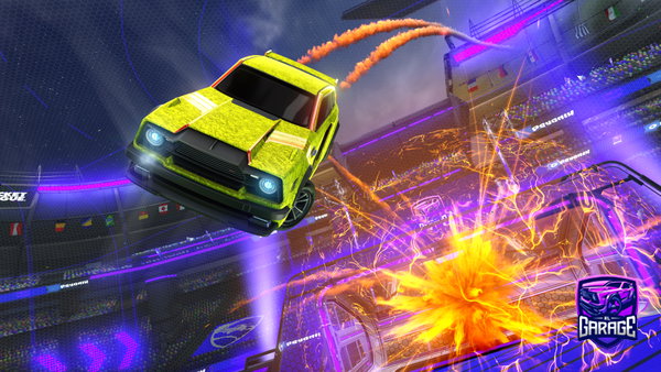 A Rocket League car design from Stonecrack