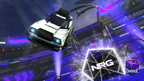 A Rocket League car design from Smecherpestenoapte