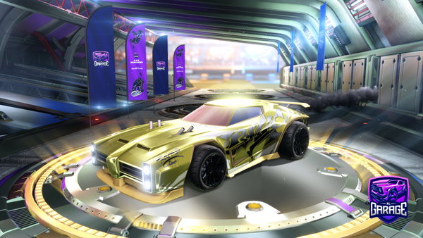 A Rocket League car design from CosmicRay