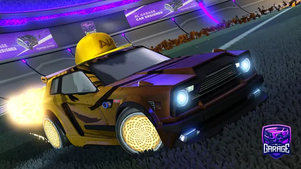 A Rocket League car design from charliejones2014