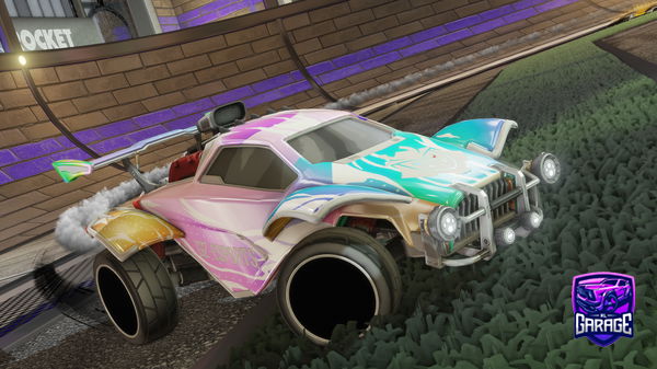 A Rocket League car design from Deathman401
