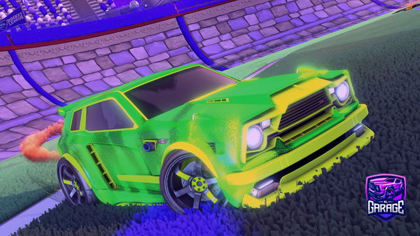 A Rocket League car design from phoenix888
