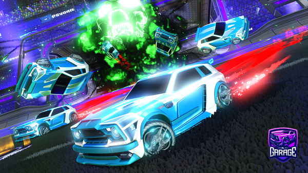 A Rocket League car design from NotTheTime4U