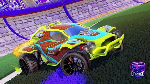A Rocket League car design from Splashbarnes
