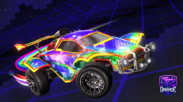 A Rocket League car design from IcONic_Wrld