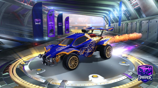 A Rocket League car design from Vqdil