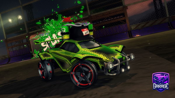 A Rocket League car design from Kugelmagnet69