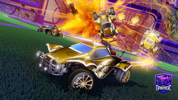 A Rocket League car design from mk25450