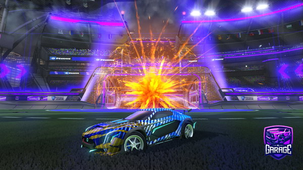 A Rocket League car design from Kid_wzrdd