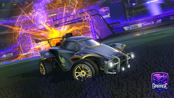 A Rocket League car design from Lucasoggy9