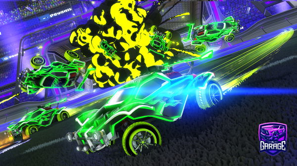 A Rocket League car design from TTimer