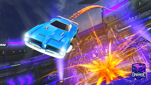 A Rocket League car design from hhola