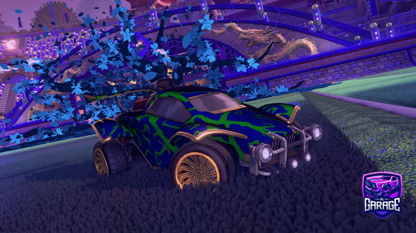 A Rocket League car design from catslikecheese2