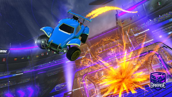 A Rocket League car design from Wxffle