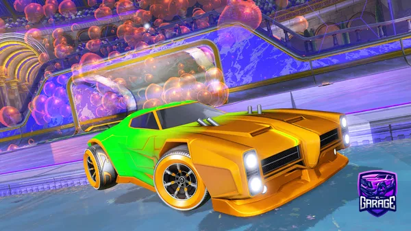 A Rocket League car design from Weavile2099