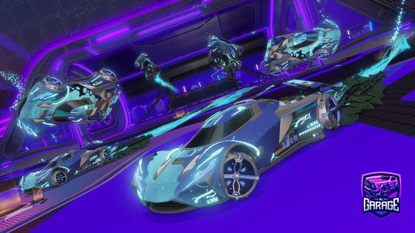 A Rocket League car design from Arakune_Belmont_V