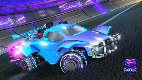 A Rocket League car design from GhungeshJay