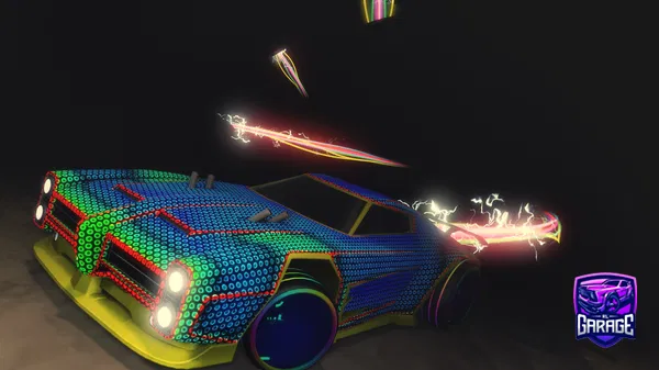 A Rocket League car design from gmgk7890