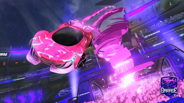 A Rocket League car design from ClazPZa