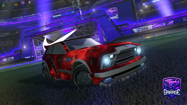 A Rocket League car design from supERin06