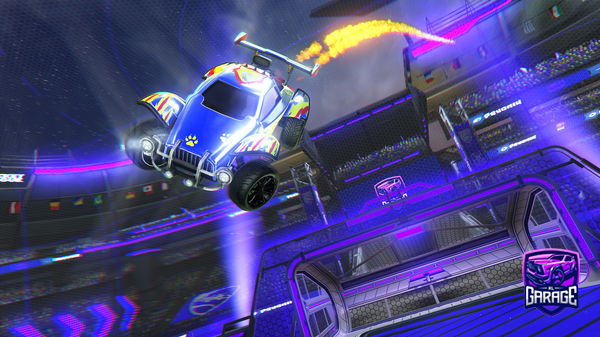 A Rocket League car design from Continental_RL