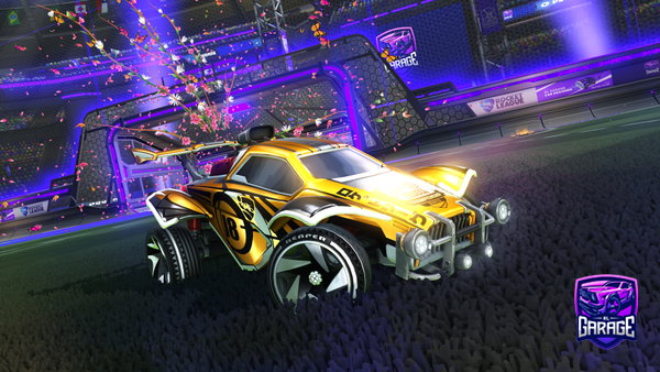 A Rocket League car design from TheGodlyGamer