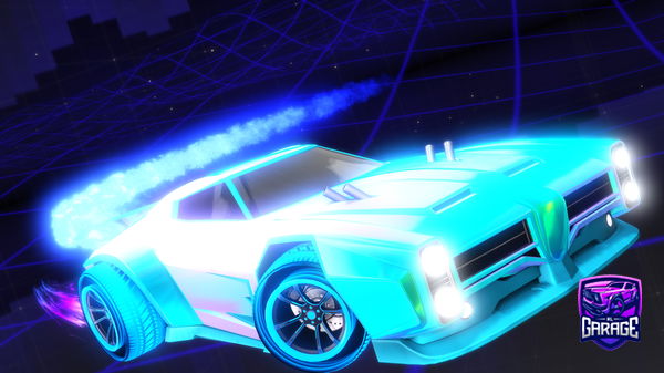 A Rocket League car design from Illusionist07