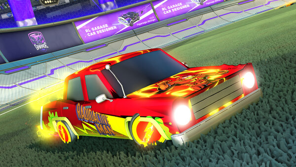 A Rocket League car design from Jonaxy