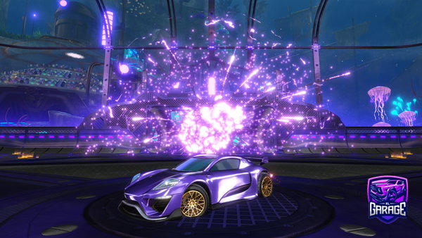 A Rocket League car design from isntFub