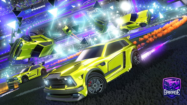 A Rocket League car design from JokiTWOX