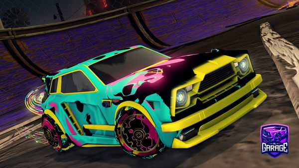 A Rocket League car design from Visual_Sound376