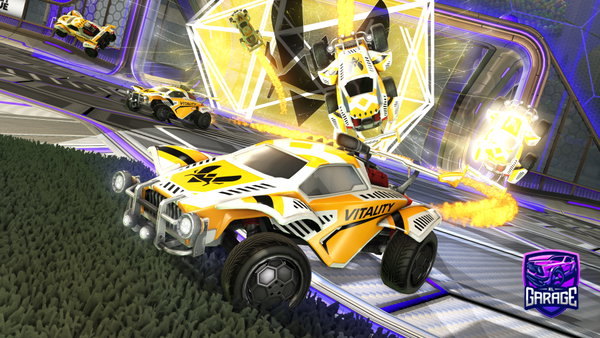 A Rocket League car design from K9_
