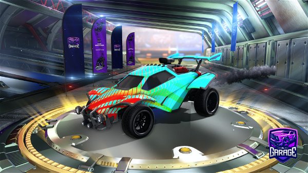 A Rocket League car design from Bigthicc