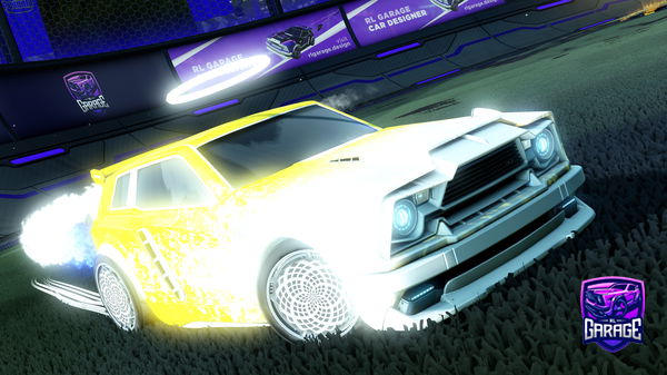 A Rocket League car design from SpeakLife