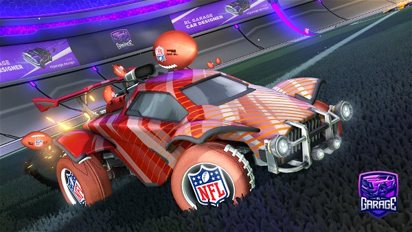 A Rocket League car design from JustChllin