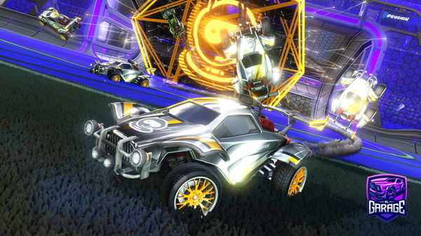 A Rocket League car design from SSGTRAILMIX