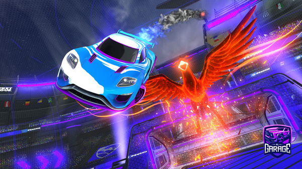 A Rocket League car design from MindOfDino