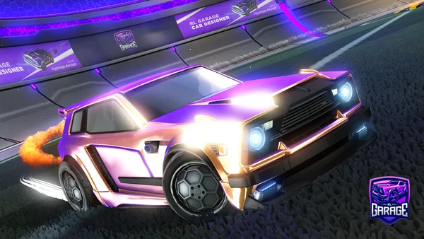 A Rocket League car design from WillDavz