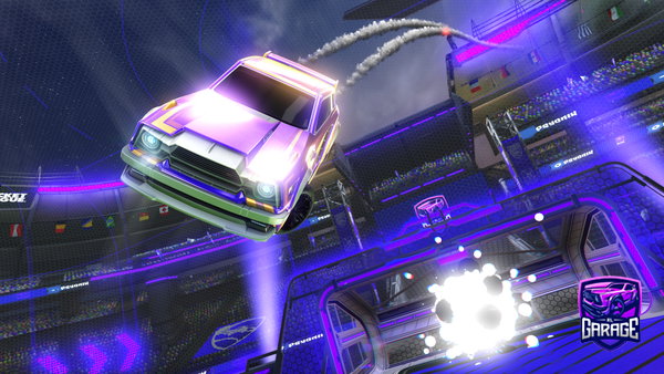 A Rocket League car design from PulseCheeks